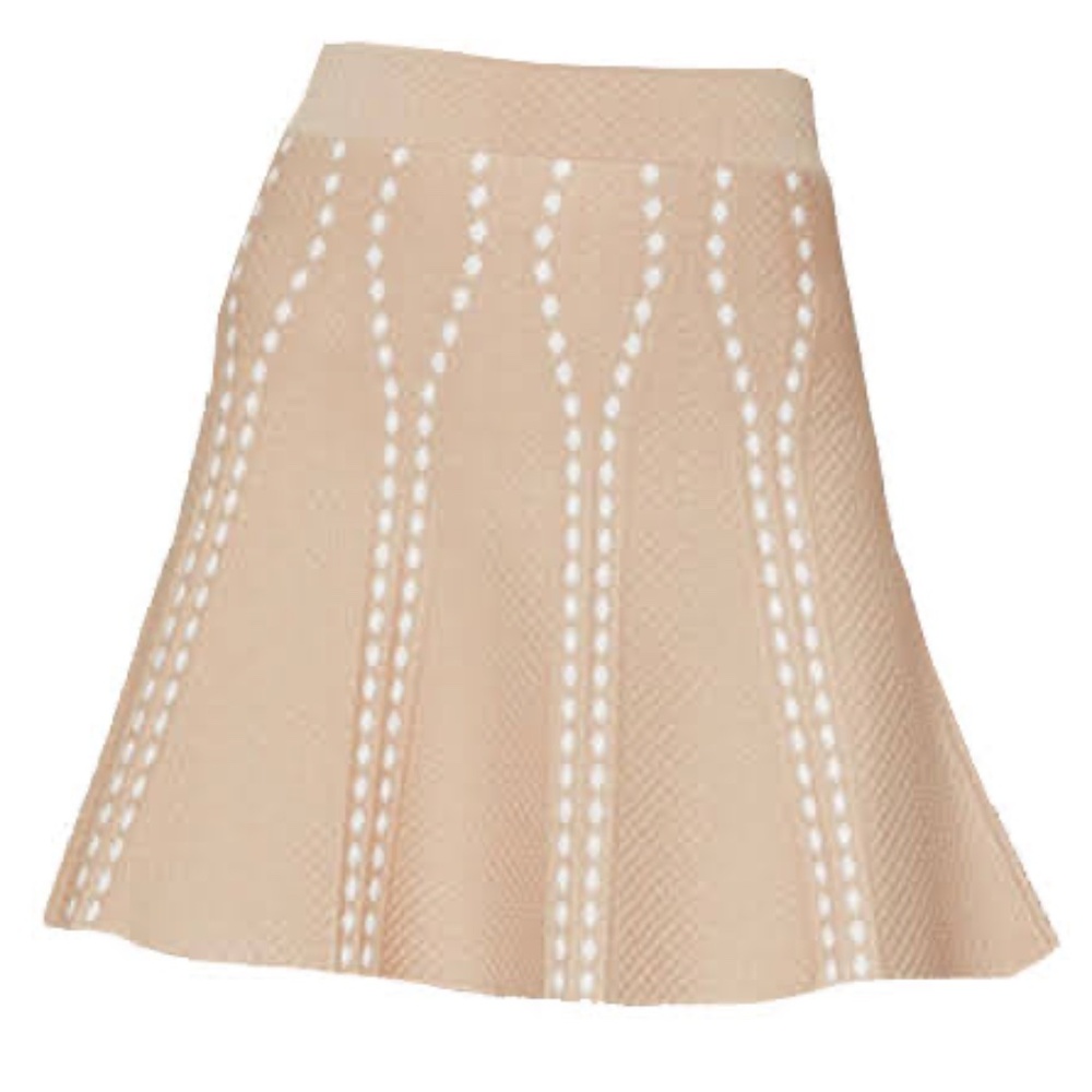 BCBGMAXAZRIA Ingrid Textured Jacquard Mini Skirt